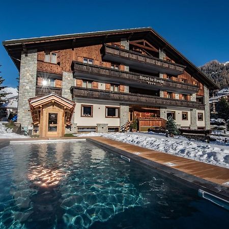 Hotel La Rouja Champoluc Buitenkant foto