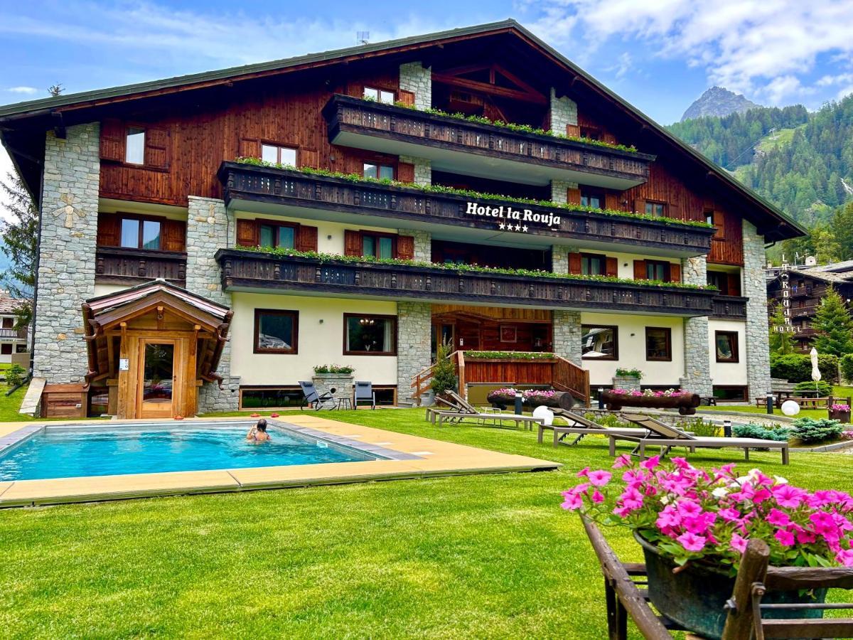 Hotel La Rouja Champoluc Buitenkant foto